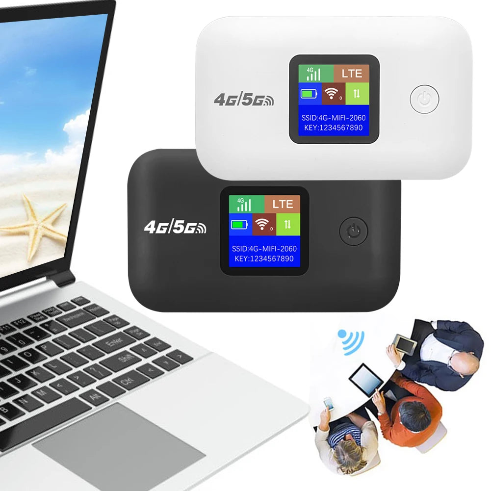 150Mbps 4G Lte Wifi Router Mini Portable WIFI Hotspot 3000Mah Wireless Portable Router 4G SIM Card Router Asian/Eu Version